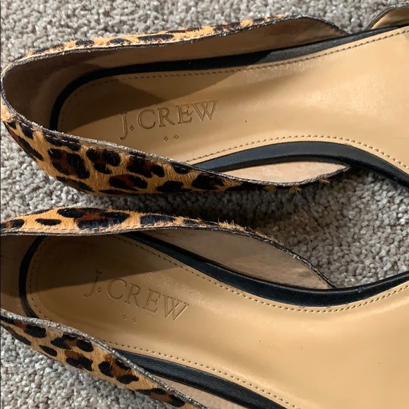 J Crew Leopard flats - Picture 3 of 4
